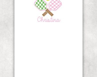 Pickleball Notepad Personalized, Custom Notepad, Sports Notepad
