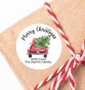 Christmas Gift Stickers, Personalized Christmas Gift Labels, Christmas Gift Wrap Stickers