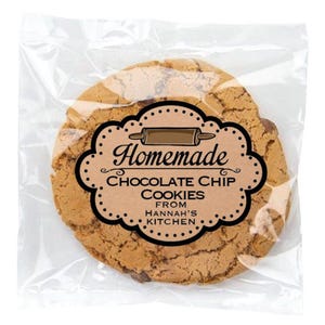 Personalized Kraft paper Baking Stickers, Baked goods labels, Customized Stickers for baked goods, Holiday Treat stickers, From The Kitchen