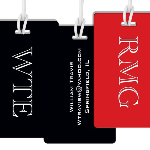 Personalized Luggage Tags Bag Tag Custom Luggage Tag Etsy
