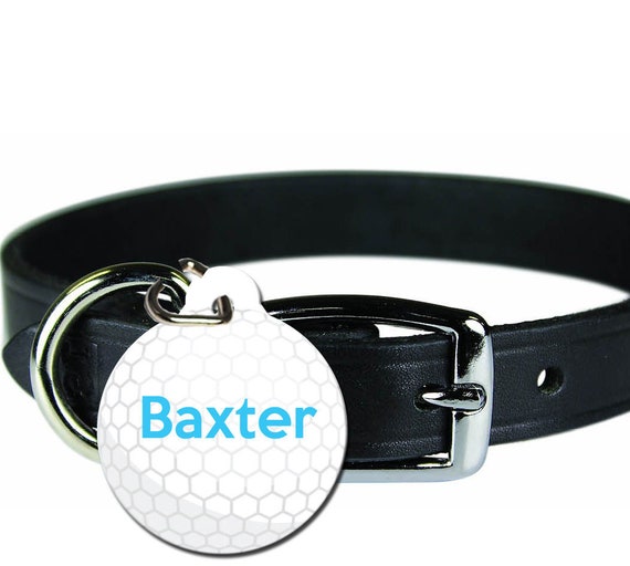 Personalized Pet Tag Golf Ball Dog Tag Pet ID Tag Dog Tag Etsy