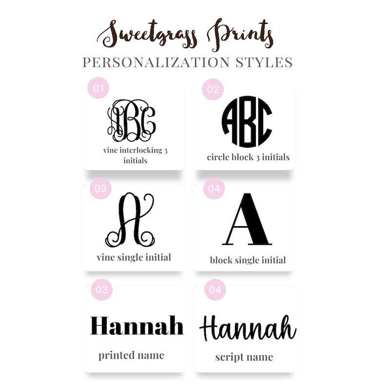 Monogram Round Luggage Tag, Custom Metal Bag Tag, Double Sided Suitcase Tag, Preppy Travel image 5