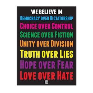 We Believe Sticker | Two Sizes