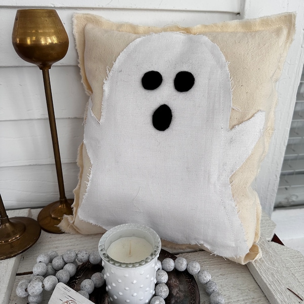 Ghost Pillow Etsy