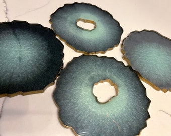 Resin coasters (set of 4)