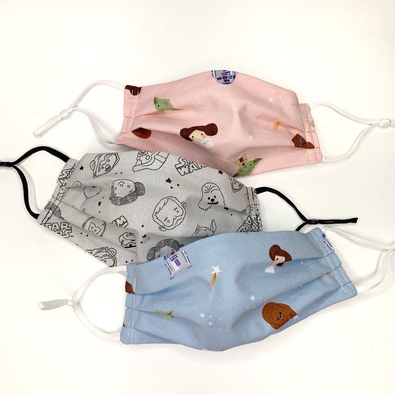 Download Star Wars Face Mask Princess Leia Face Mask Yoda Chewbacca ...