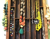 Small wooden Necklace Display