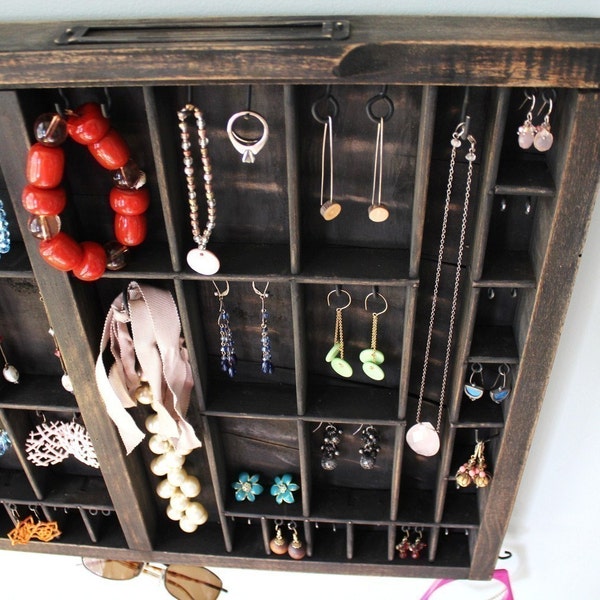 Industrial Chic Jewelry Display