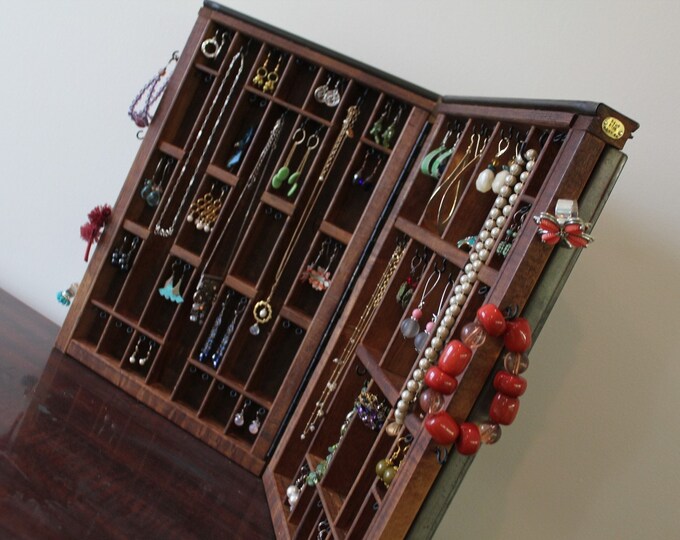 Printers Drawer Jewelry Holder Etsy