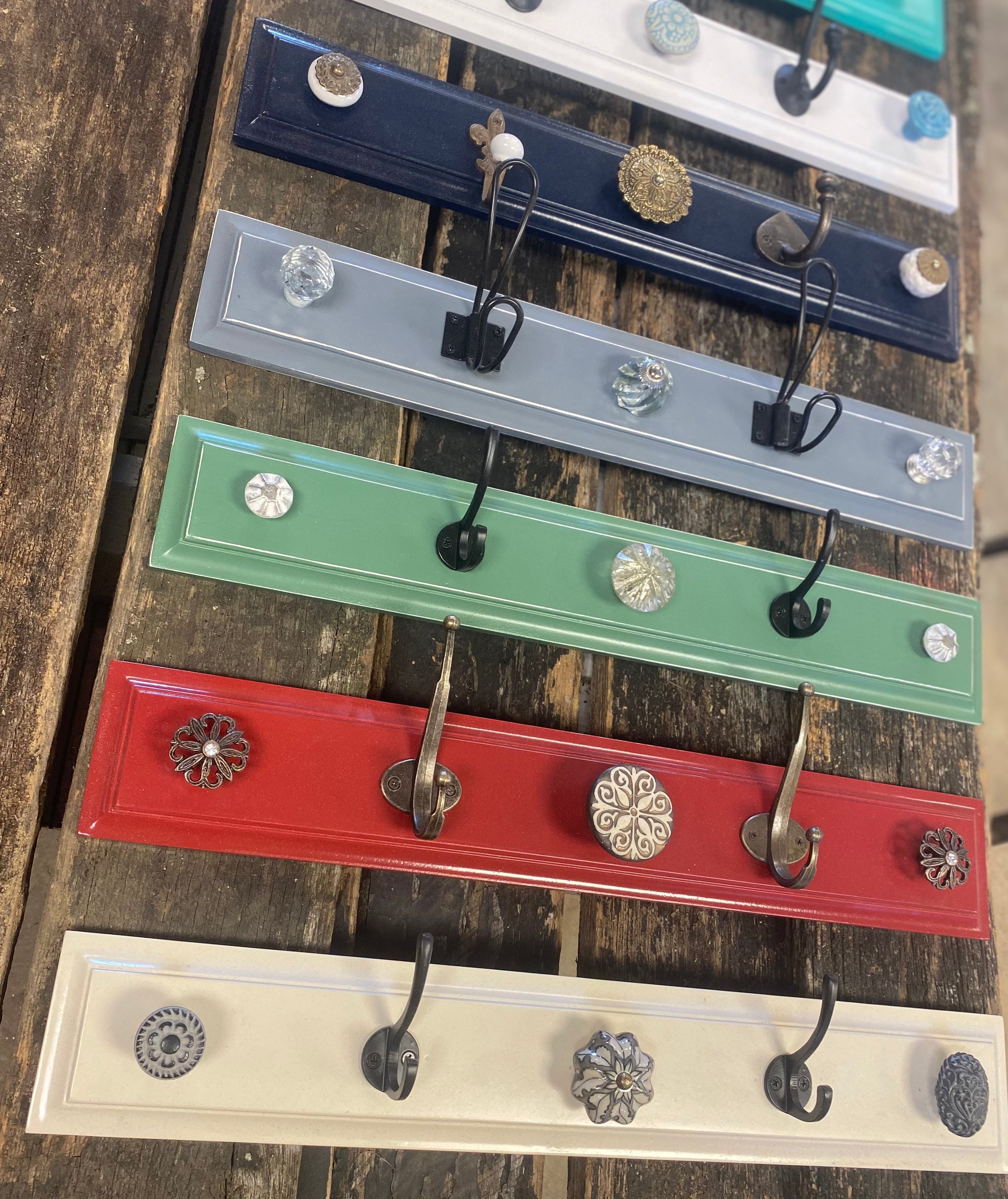 Knob and Hook Rack choose one Etsy