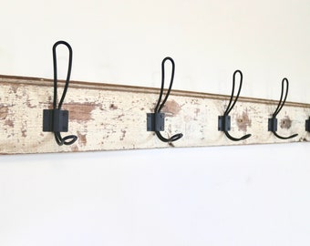 Wooden Trim Coat Rack