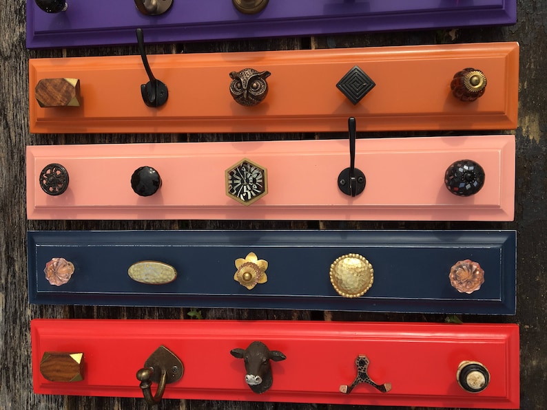 Knob and Hook Rack choose one Etsy