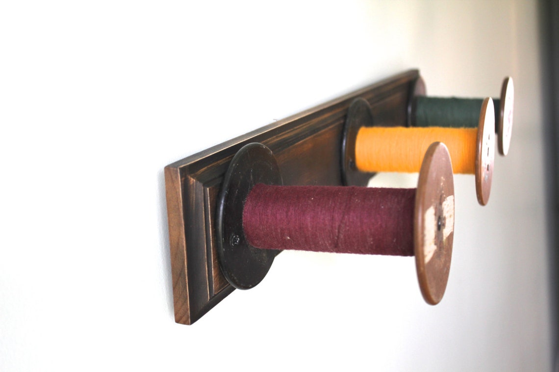 Industrial Spool Rack Etsy