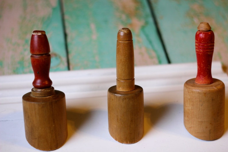 Red Rolling Pin Hook Rack image 3