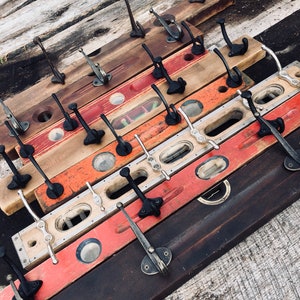 Rustic Level Coat Racks