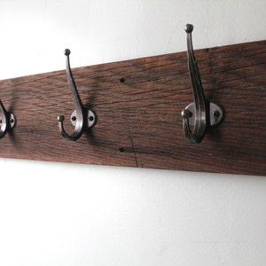 Reclaimed Barn Wood Coat Rack