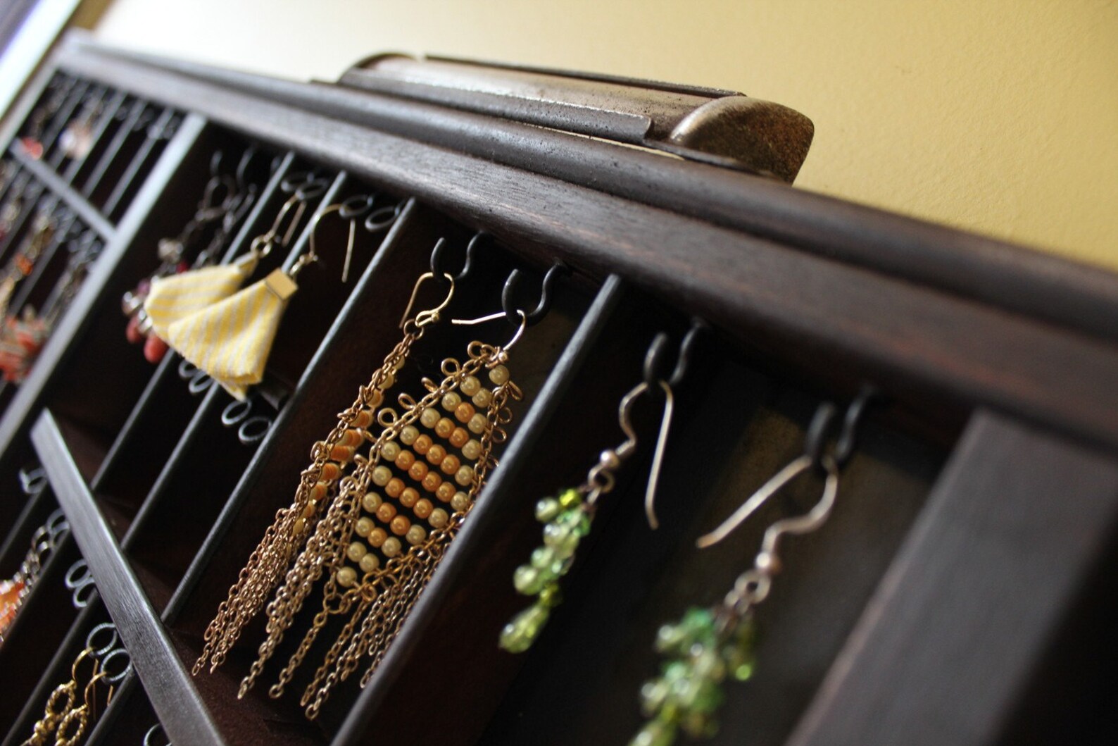 Espresso Printer Drawer Jewelry Display by Bluebirdheaven Etsy