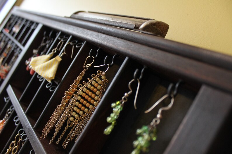 Espresso Printer Drawer Jewelry Display by Bluebirdheaven image 5