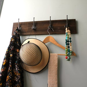 Reclaimed Wood Coat Hanger image 2