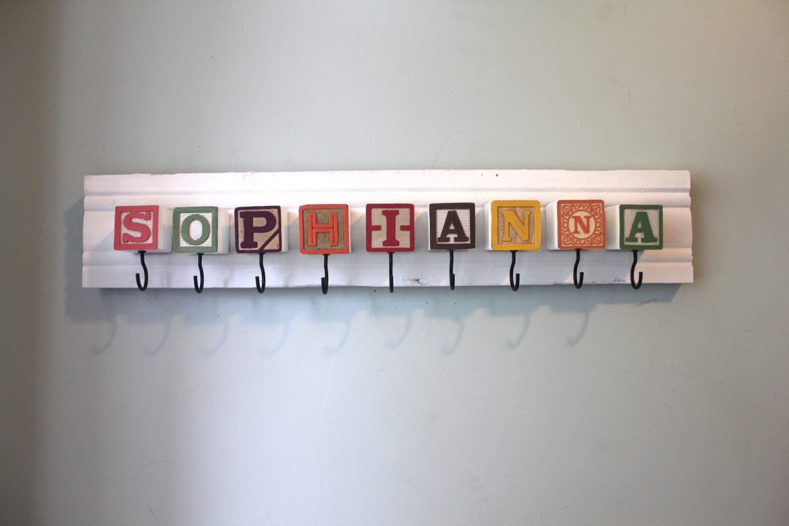 Neme Racking Custom Nursery Name Storage Rack - Etsy