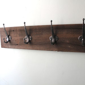 Reclaimed Wood Coat Hanger image 1