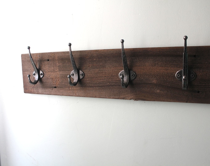 Reclaimed Wood Coat Hanger - Etsy