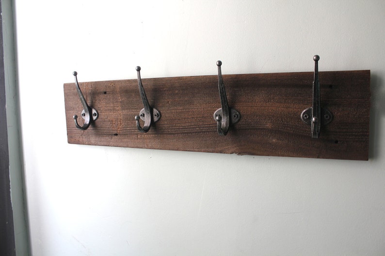 Reclaimed Wood Coat Hanger image 1