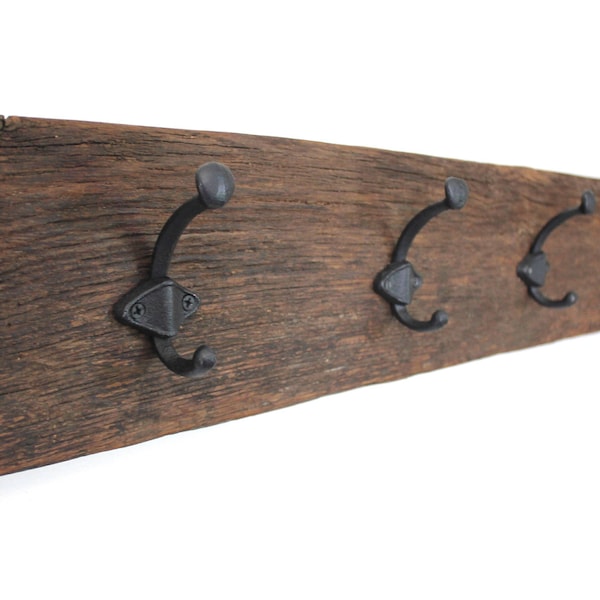 Reclaimed Barn Wood Coat Rack