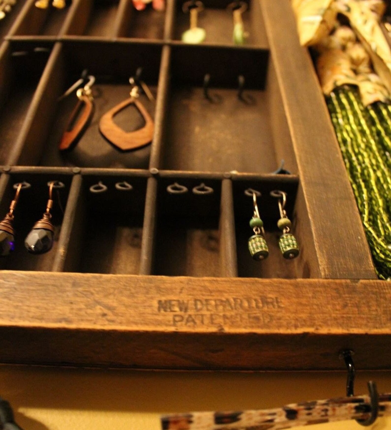 Printers Drawer Jewelry Display Etsy