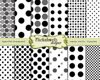 polka dots overlays digital png and jpgs Commercial Use instant download overlay pattern