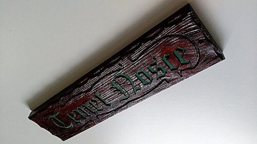 Temet Nosce Plaque Oracle Sign From the Matrix Reproduction - Know
