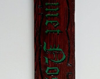 Temet Nosce Plaque Oracle Sign From the Matrix Reproduction - Know