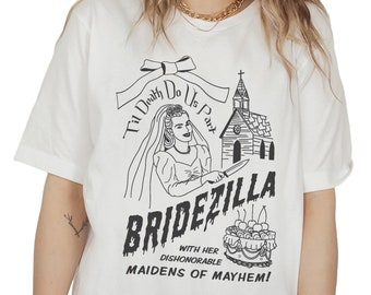 Funny Bride Shirt - Bridezilla Bride Gift, Trendy Bride Shirt, Future Bride To Be, Mrs Wifey, Unique Engagement, Funny Bridal Shower Gift