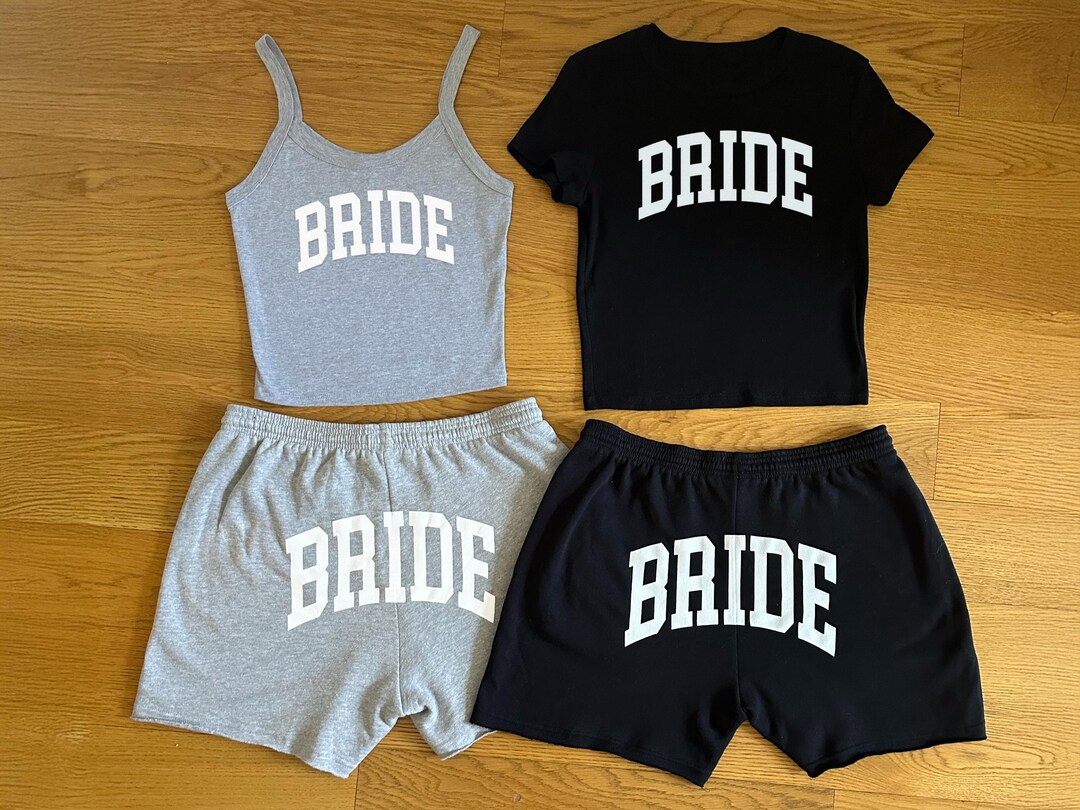 bride sweat outfit