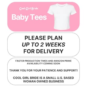 Matching Bridesmaid Bridal Party Funny Bachelorette Shirts, Crop Tops, Bride Sweatshirt - Bridezilla Bride or Die Til Death do Us Party Bach bild 10
