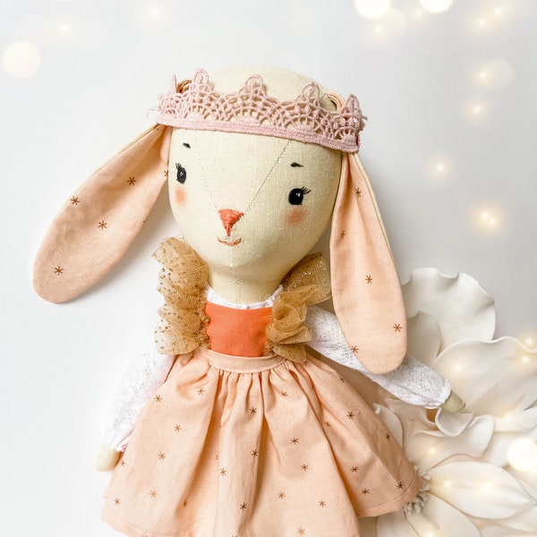 LiLa the fairy bunny - Organic Cotton - Customizable - Free Shipping