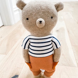 The Love Bears Plush Dolls PDF Pattern Instant Download Sewing Pattern