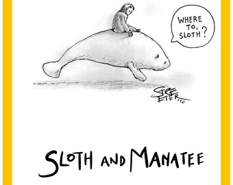 Sloth and Manatee Book 1 Digital PDF