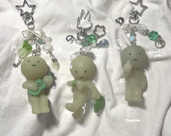 Authentic Smiski Figurine Keychains