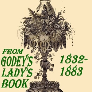 ODD VICTORIAN CRAFTS from Godey&#39;s Lady&#39;s Book 1800&#39;s  eBook pdf file
