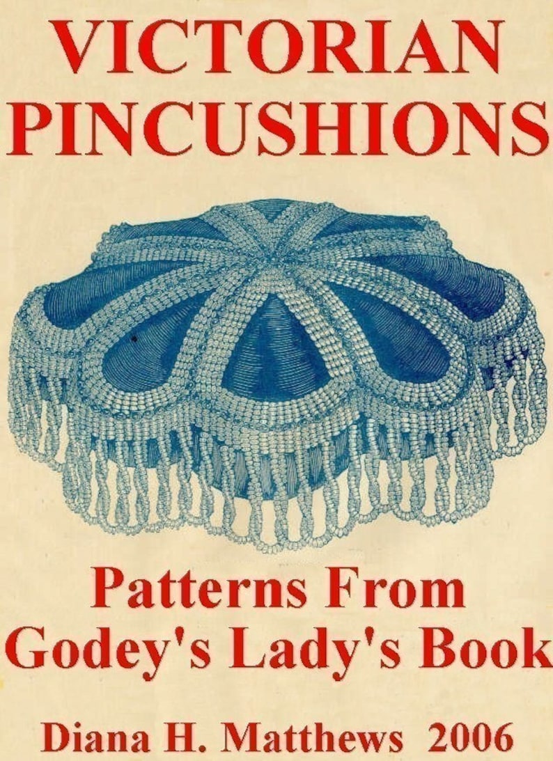 Victorian Pincushion Patterns From Godey's Lady's Book Etsy