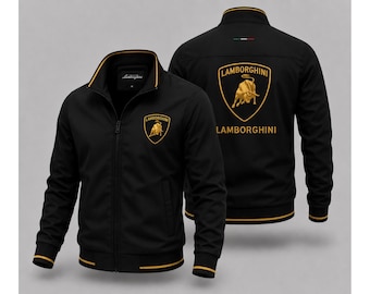Lamborghini Racing Softshell Jacket Motorsport Biker