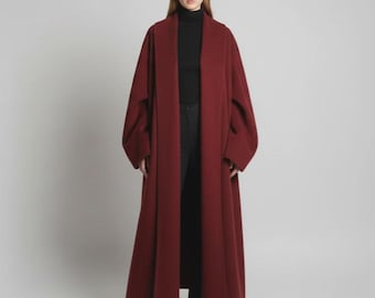 Piacenza 1733 スーパーカシミア ブラウンコート レディース