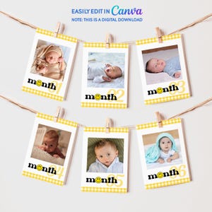 One Happy Dude Photo Banner, Milestone Photo Banner, Milestone Photo Template, First Birthday Photo Banner, One Happy Dude Party Decor