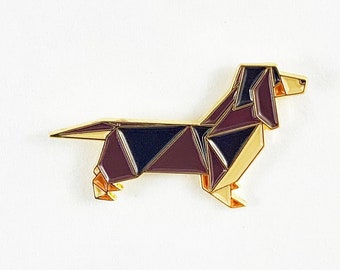 Schokolade & Tan Dackel Emaille Pin,Dackel Pin,Dackel Geschenke,Hund Pin,Hunde Geschenk,Hundeliebhaber,Dackel Schmuck,Dackel Pin,Dackel Geschenk