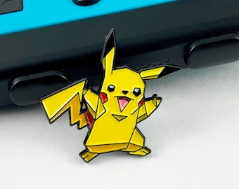 Pikachu Pin,Pikachu Soft Enamel Pin,Pokemon Enamel Pin,Pokemon,Pokemon Pin,Pin,Stocking Stuffer,Pokemon Gift,Nintendo Pin,Pikachu Pin