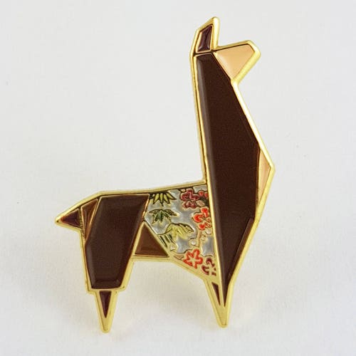 Yarn Llama Enamel Pin Llama Enamel Pin Llama Pin Knitting | Etsy