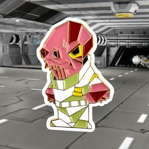 Admiral Ackbar Enamel Pin: Star Wars Gifts, Nerd Gift, Geek Gift
