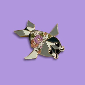 Origami Seal Enamel Pin,Seal Enamel Pin,Seal Pin,Seal Gifts,Canadian Pin,Canadian Gift,Seal Jewelry,Seal,Seal Lapel Pin,Harp Seal,Seal Pins