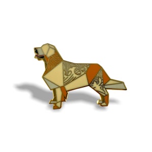 Golden Retriever Dog Enamel Pin,Golden RetrieverJewelry,Dog Pin,Retriever Dog Gift,Golden Retriever Dog Pin,Golden Retriever Gifts image 1